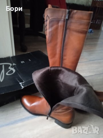 Дамски ботуши естествена кожа нови, снимка 2 - Дамски ботуши - 38819175