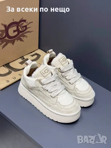 UGG Дамски Маратонки На Платформа С Пухкава Подплата👟Дамски Спортни Обувки - 7 Цвята Код SEM-884, снимка 8 - Маратонки - 56165702