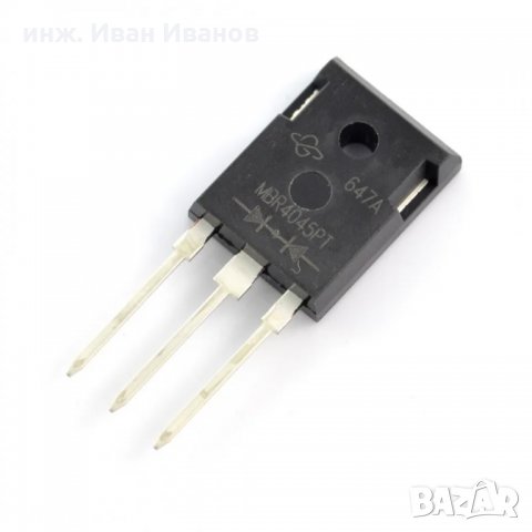 Двойни Шотки диоди MBR3045 и MBR4045 , снимка 3 - Друга електроника - 31495837