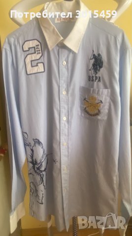 Мъжка риза на марката U.S. Polo ASSN, снимка 14 - Ризи - 42470876