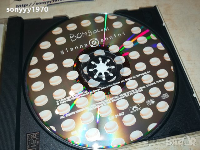 GIANNA ANNINI-ЦД 1910231106, снимка 4 - CD дискове - 42635241