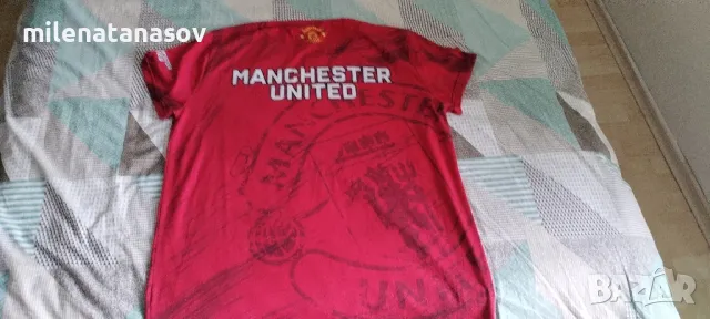 Футболна фланелка на фк Манчестър юнайтед ., снимка 5 - Спортни дрехи, екипи - 49364426