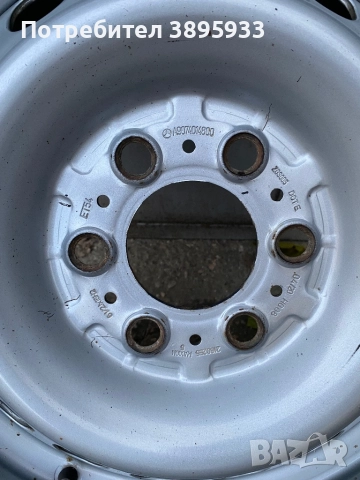 Оригинална джанта за Mercedes-Benz Sprinter W 907, VW CRAFTER, снимка 2 - Гуми и джанти - 52474705
