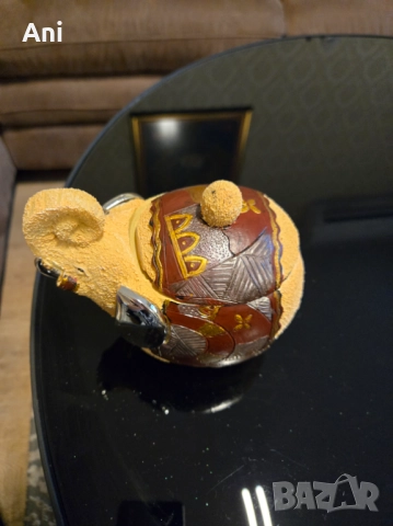 Бижутерка/ сувенир слон с капаче, снимка 2 - Декорация за дома - 51514935