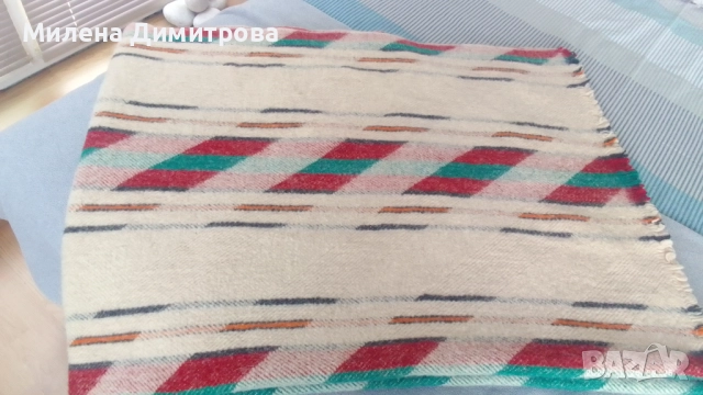 Българско одеяло 100 % вълна, снимка 2 - Олекотени завивки и одеяла - 48852624