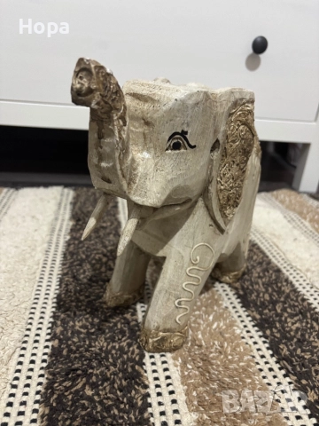 Слонче от дърво , снимка 11 - Статуетки - 52681565
