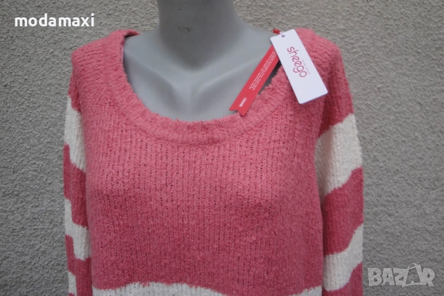 4XL Нов  пуловер Sheego , снимка 2 - Блузи с дълъг ръкав и пуловери - 52237029