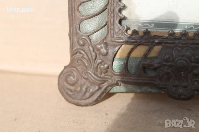 Стара рамка със снимка, снимка 6 - Антикварни и старинни предмети - 47451975