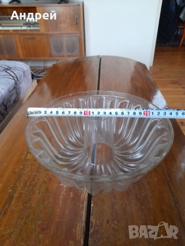 Стара стъклена форма за кекс , снимка 6 - Други ценни предмети - 52123189