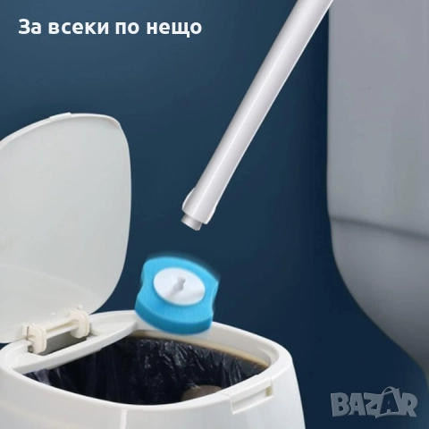 Сменяеми накрайници за тоалетна четка – 30 броя, хигиенично и 2 пъти по-ефективно почистване, снимка 2 - Други - 51921220