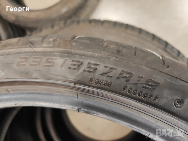 2бр.летни гуми 235/35/19 Falken, снимка 3 - Гуми и джанти - 53931239