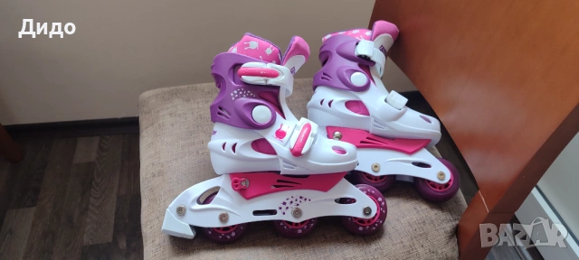 Детски регулируеми ролери Baby skate set Pink TEMPISH Размер 26-29, снимка 5 - Ролери, кънки - 53904082