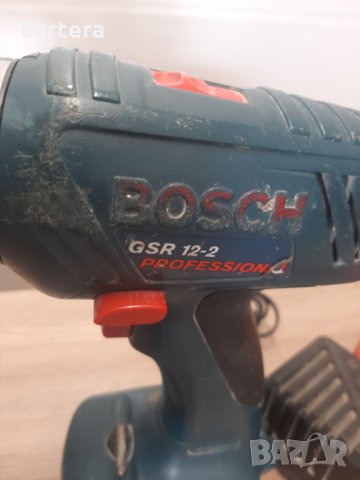 Винтоверт Bosch GSR 12-2 12V с 2бр батерии , снимка 4 - Винтоверти - 38282890