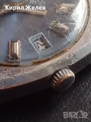 Ръчен механичен часовник OSCO 17 JEWELS SHOCK PROOF рядък за КОЛЕКЦИЯ 43897, снимка 4 - Антикварни и старинни предмети - 44707901