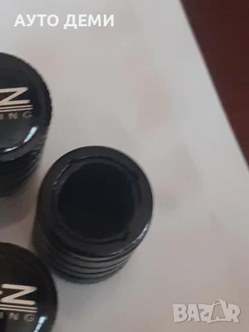 Черни кръгли дебел авиационен алуминии капачки за вентили OZ racing, снимка 4 - Аксесоари и консумативи - 51249237
