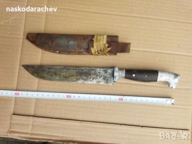 Колекционерски ретро нож с меча глава , снимка 10 - Ножове - 44308818