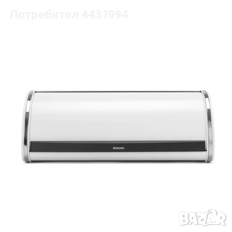 Кутия за хляб Brabantia Roll Top White, снимка 1