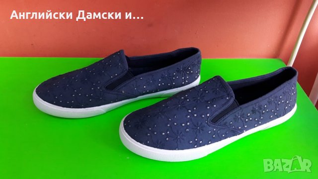 Английски дамски кецки-2 цвята, снимка 4 - Кецове - 29526328