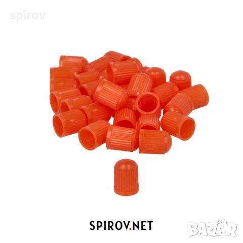 Капачки за автомобилни винтили за гуми – 100 бр., снимка 4 - Аксесоари и консумативи - 53951608