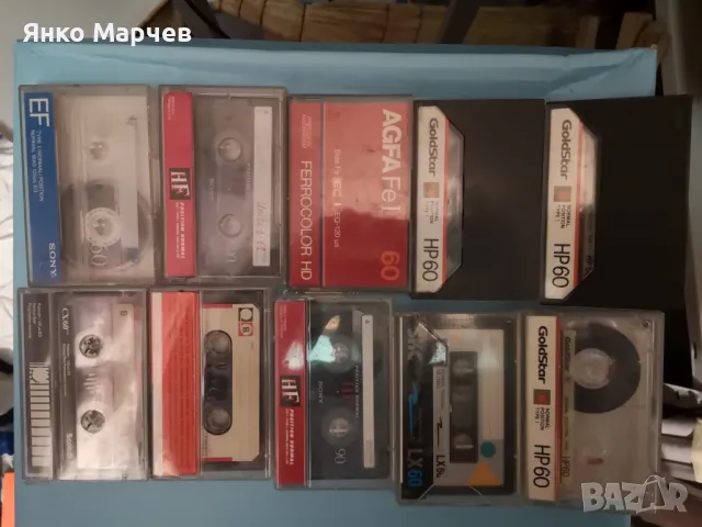Аудио касети (аудиокасети) SONY, GOLDSTAR, AGFA, SCOTCH, снимка 1