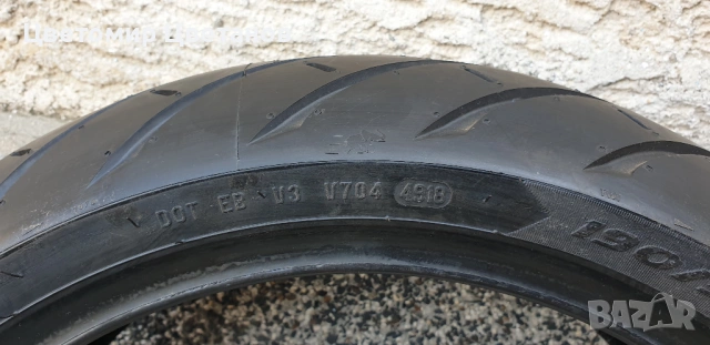 METZELER ROADTEC 01 190/50-17 Перфектна нова гума, снимка 3 - Гуми и джанти - 54258245