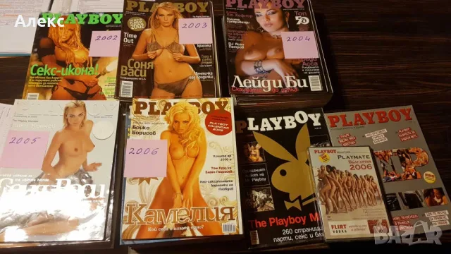 Playboy колекция списания 7 €бр-колекция 2002, 2003, 2004, 2005, 2006 година, снимка 16 - Списания и комикси - 55982286