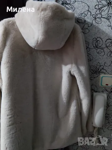 Пухкаво палто, снимка 2 - Палта, манта - 50332784