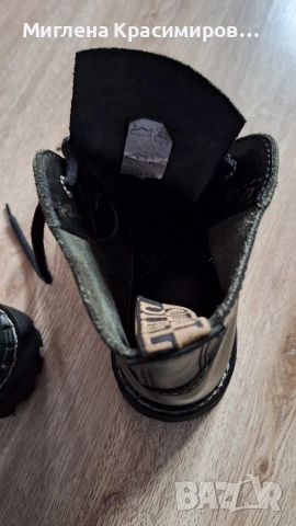 кубинки steel, снимка 13 - Дамски боти - 52843011