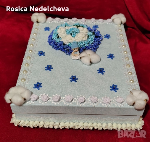  Подаръчни кутии ръчно изработени, снимка 3 - Декорация - 52325478