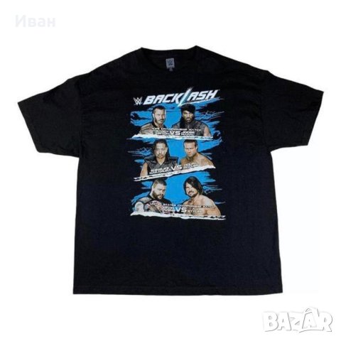Тениска WWE размер 2Х, снимка 1 - Тениски - 42864925