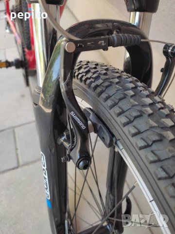 Продавам колела внос от Германия оригинален юношески велосипед FORCE FORCYS 24 цола SHIMANO DEORE XT, снимка 16 - Велосипеди - 33855676