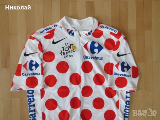 NIKE TOUR DE FRANCE CYCLING JERSEY, снимка 2 - Спортни дрехи, екипи - 33787188