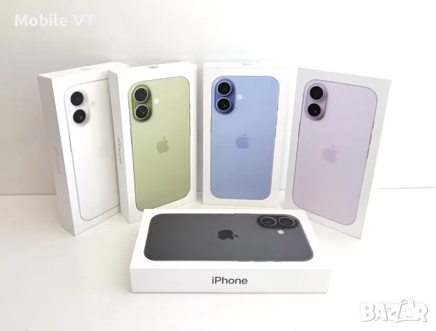 НОВ! iPhone 17 256GB Black / White / Mist Blue / Lavender / Sage 2г.ГАРАНЦИЯ!