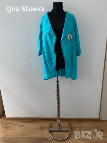 Дамска горна дреха, тип риза с колан , снимка 1 - Ризи - 39362036