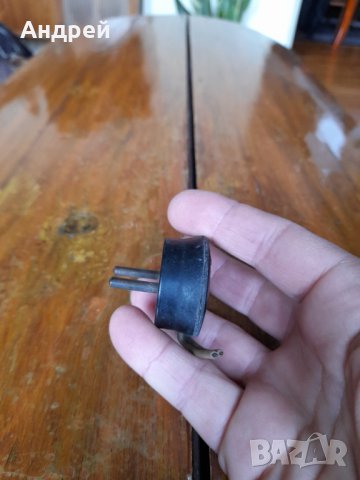Стар електрически щепсел #6, снимка 3 - Други ценни предмети - 39022355