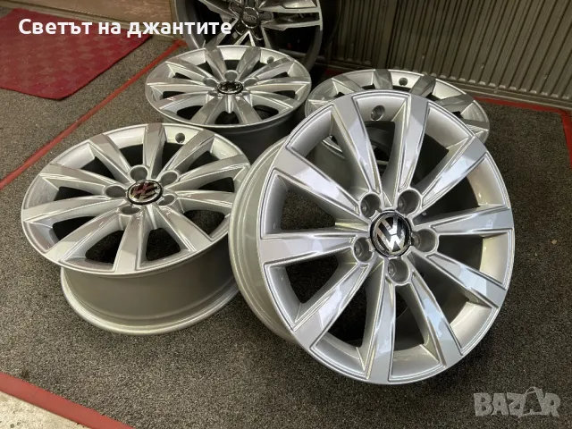 Джанти 16 Цола 5х112 VW Passat Golf Touaran Tiguan Caddy Original Нови, снимка 6 - Гуми и джанти - 47294694