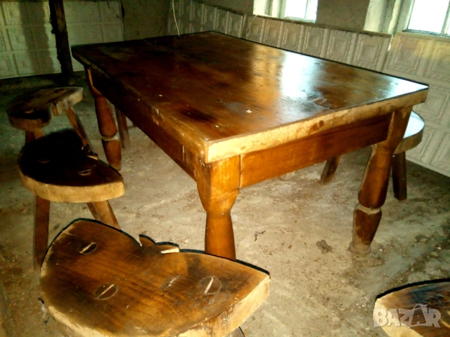 Ретро Рустик стил маси