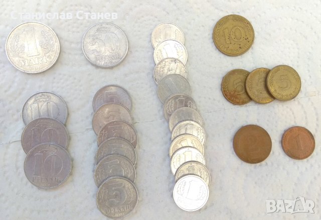 Лот чуждестранни монети от ХХ век, снимка 2 - Нумизматика и бонистика - 29373136