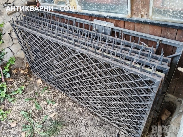 Комплект 6 Броя Стари Ковани Панели, Стара Кована Ограда / 6 Броя / 10 Метра! , снимка 10 - Огради и мрежи - 50813631