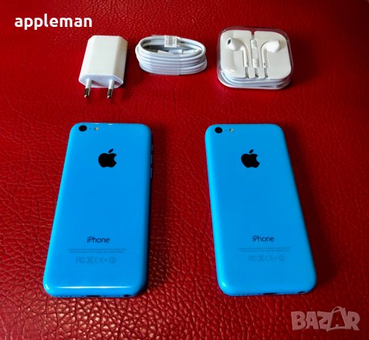 Apple iPhone 5c 16Gb син Фабрично отключен, снимка 2 - Apple iPhone - 37437504