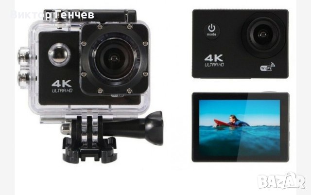 Action Camera Goplus 4K Ultra HD , снимка 1 - Камери - 44381972