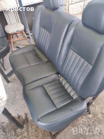 Седалки естествена кожа-за двор или навес,тента,шатра, снимка 4 - Дивани и мека мебел - 42620737