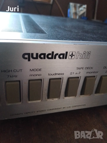 Quadral l 101 /Luxman l 1/  усилвател, снимка 2 - Ресийвъри, усилватели, смесителни пултове - 51942208