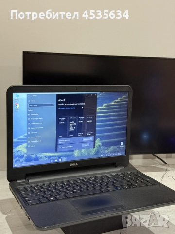 Dell Inspiron 3531 (500GB HDD/4GB RAM/ Win 10), снимка 2 - Лаптопи за дома - 55885783