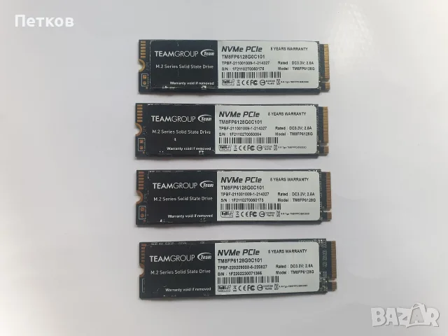 NVMe Team Group 128GB M.2 2280