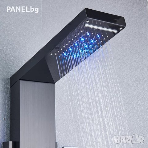 Хидромасажен душ панел Лангфос,инфо дисплей,лед осветление-БЕЗПЛАТНА ДОСТАВКА, снимка 10 - Душове - 35561346