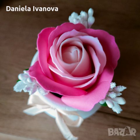 Сапунени рози, снимка 17 - Изкуствени цветя - 38183779