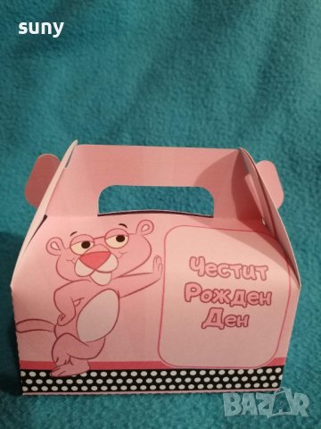Кутийка за лакомства Пинко розовата пантера, снимка 2 - Други - 34709751