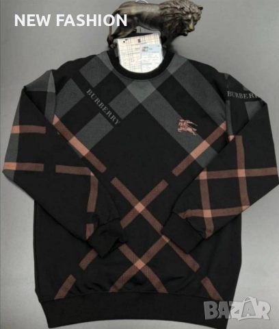 Мъжки Памучни Блузи ✨ Calvin Klein Burberry Dsquared2 