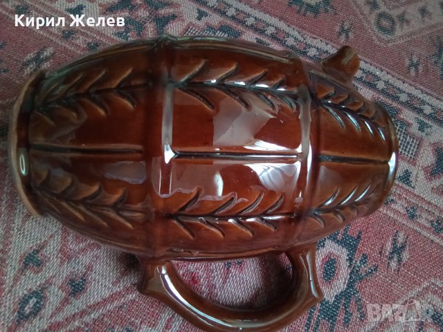 Керамична кана павур буренце керамика 18982, снимка 1 - Декорация за дома - 37254977